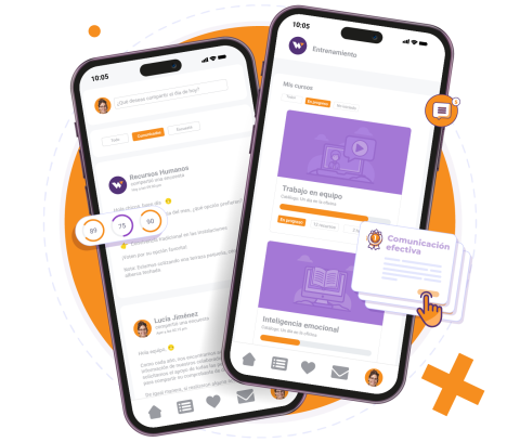 App de wetraining para capacitación desde el celular
